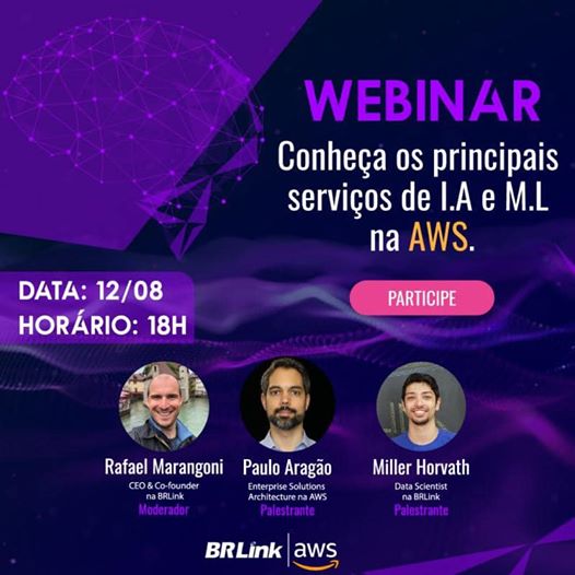 Folder webinar Inteligência Artificial e Machine Learning